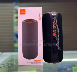 Kisonli Q22+ Portable Bluetooth Speaker - 16W, RGB Lights