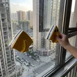Magnetic Double-Sided Window Cleaner for Single-Layer Glass - 2