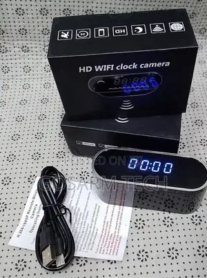 Spy Clock Camera Wireless Wi-Fi Full HD 1080P