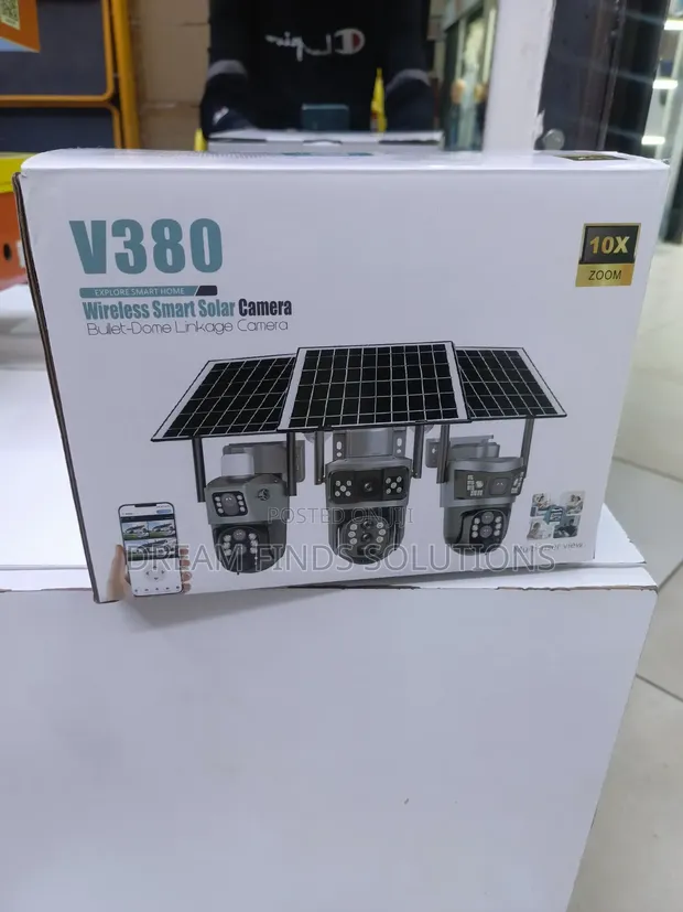 V380 Pro Titan Series Dual-Lens Solar Camera - 1