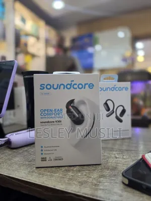Anker Soundcore V30i Open Ear Earbuds - Black
