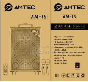Brand New Amtec Portable Speaker