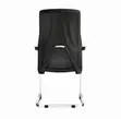 Black Mesh Breathable Conference Chair - 1