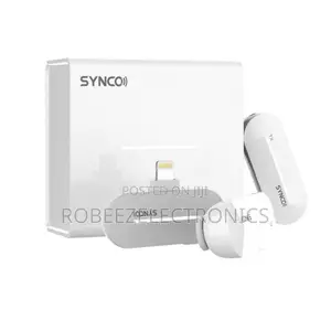 Synco P2L 2-Person Microphone System with Lightning Connector (White)