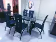 6 Seater Glass Dining Table - 1