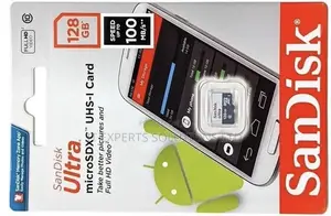 SanDisk Ultra 128GB microSDXC Class 10 Memory Card