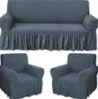 Full Coverage Turkish Sofa Cover - 1