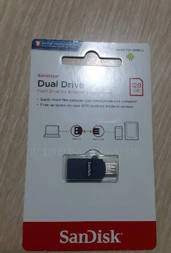 SanDisk Ultra Dual Drive USB Type-C 128GB Flash Drive - 1