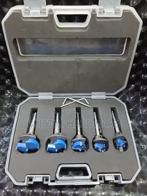 5-Piece Adjustable Forstner Bit Set