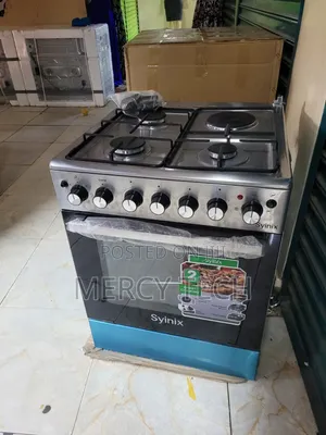 Syinix 60x60cm Standing Cooker 3+1 Gas Burners