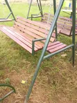 Kiti cha Bustani cha Nje na Mwavuli - 1