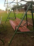 Kiti cha Bustani cha Nje na Mwavuli - 2