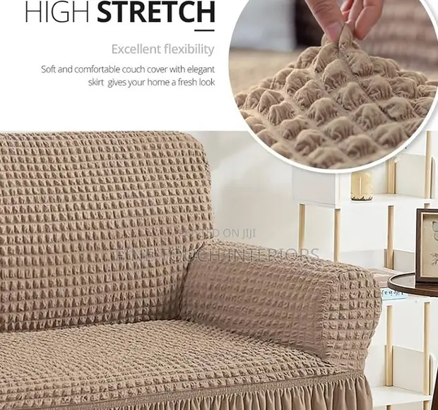 Turkish Elastic Couch Cover - Universal Fit - 1