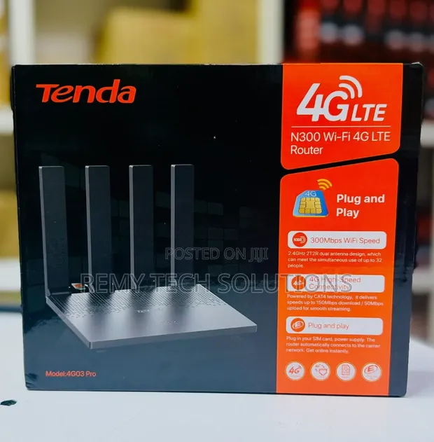 Tenda 4G03 Pro 4G LTE WiFi Router - 1