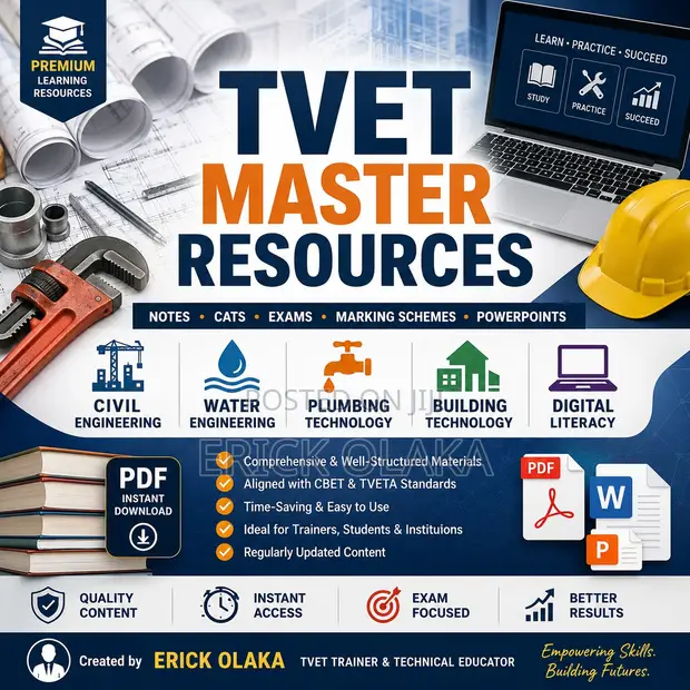 TVET Learning Space: Vifaa vya Masomo Bora - 1
