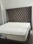 Used Bed, Bedside Drawers, and TV Stand - 5