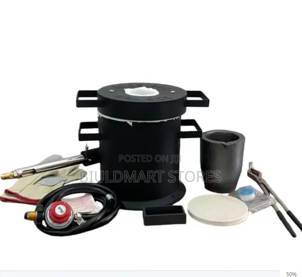Heavy Duty Furnace Body & Lid with Accessories - 1