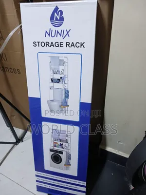Nunix 3-Tier Over-Washing Machine Laundry Organizer