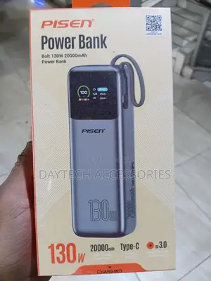 Pisen Bolt 130W 20000mAh Power Bank (TP-D107)