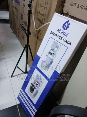 Nunix 3-Tier Over-Washing Machine Laundry Organizer