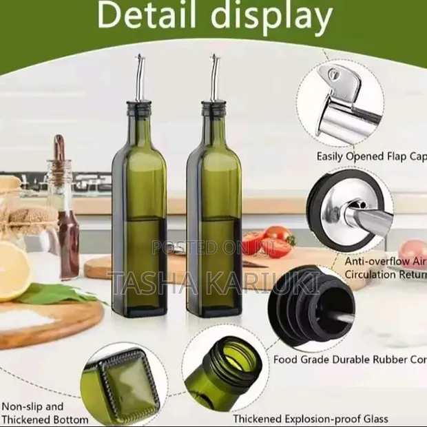 2-in-1 Oil Dispenser Bottle Set - 1