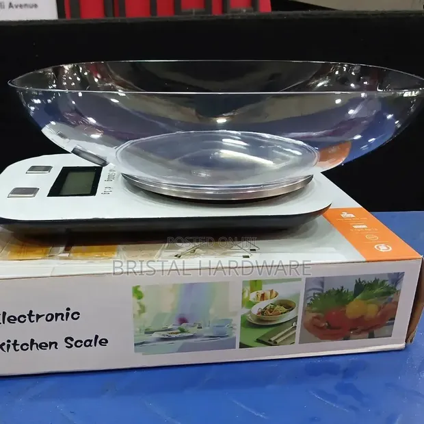 Electronic Kitchen Scale with Bowl - 1