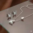 Ladies' Exclusive Necklace & Earrings Set - 2