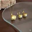 Ladies' Exclusive Necklace & Earrings Set - 5