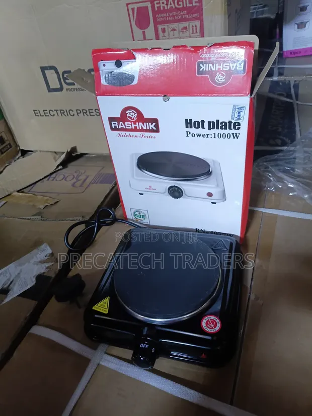Rashnik 1000W Single Burner Electric Hot Plate - 1