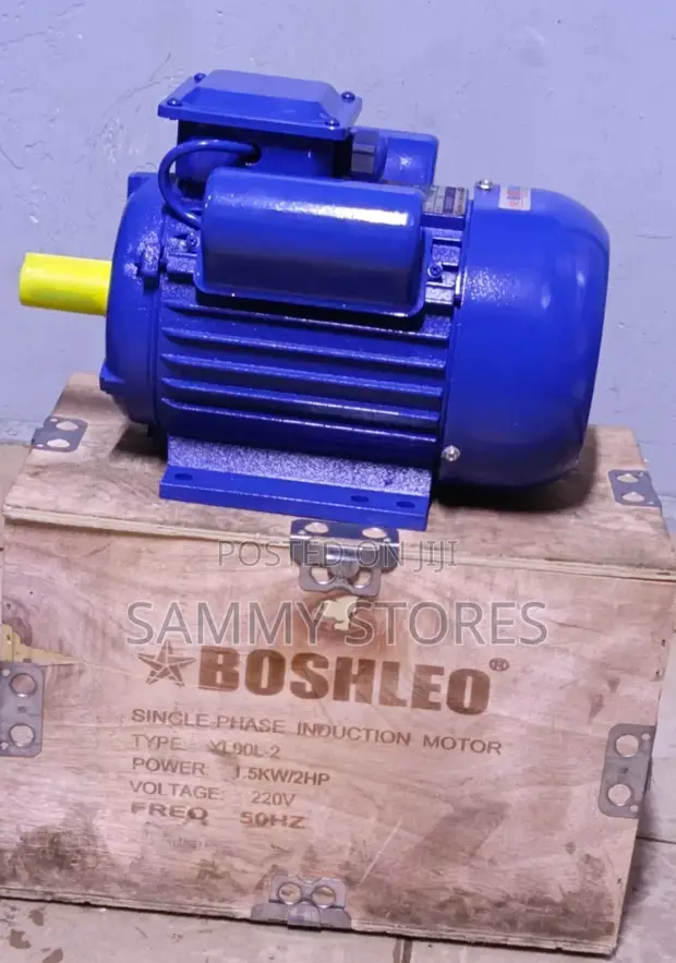 3HP High-Speed Single Phase AC Motor - 1