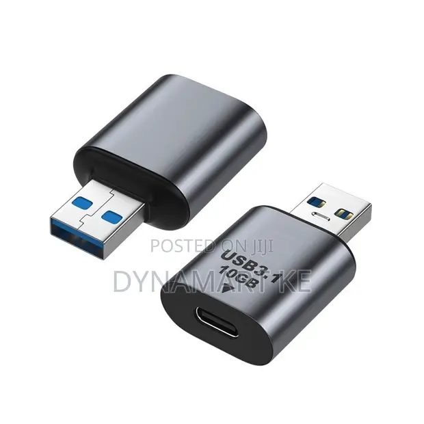 USB 3.1 A Male to Type-C Female Adapter Converter - 10Gbps - 1