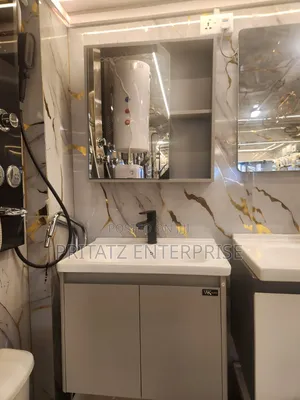 Bathroom Organising Cabinet with Mirror