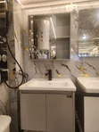 Bathroom Organising Cabinet with Mirror - 1