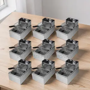 Deep Fryers za Umeme (4L/6L/10L) Bei za Jumla - Rahisi Kusafisha
