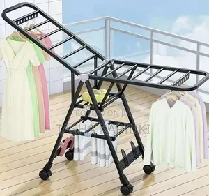 Portable Heavy Duty Laundry Drying Rack - 180x160x47cm
