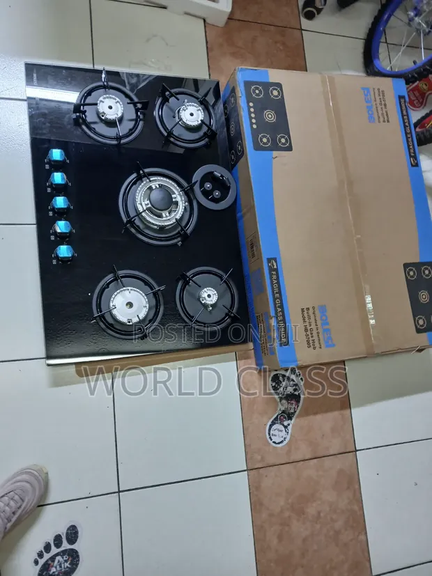 Bolesi 5-Burner Built-in Gas Hob - 1