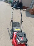 Red Petrol Lawn Mower - 123cc Loncin Engine - 1