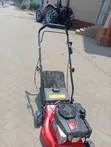Red Petrol Lawn Mower - 123cc Loncin Engine - 2