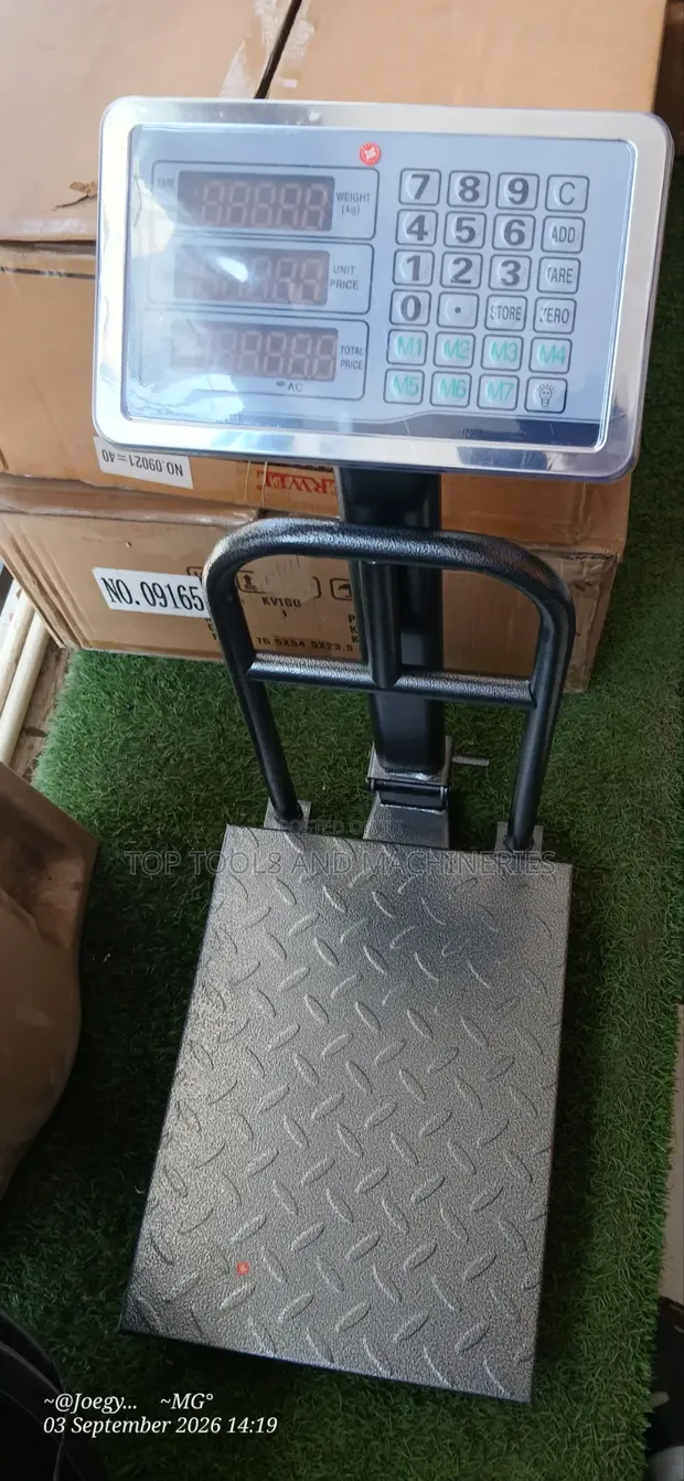Kiwango Kipya cha Kupima Cha Portable (160kg) - 1