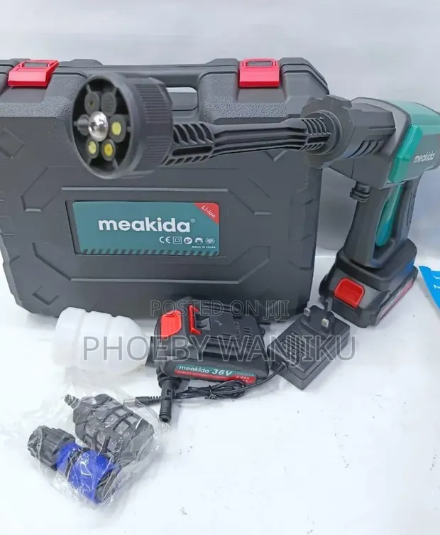 Meakida Cordless Car Wash Machine Mpya Kabisa - 1