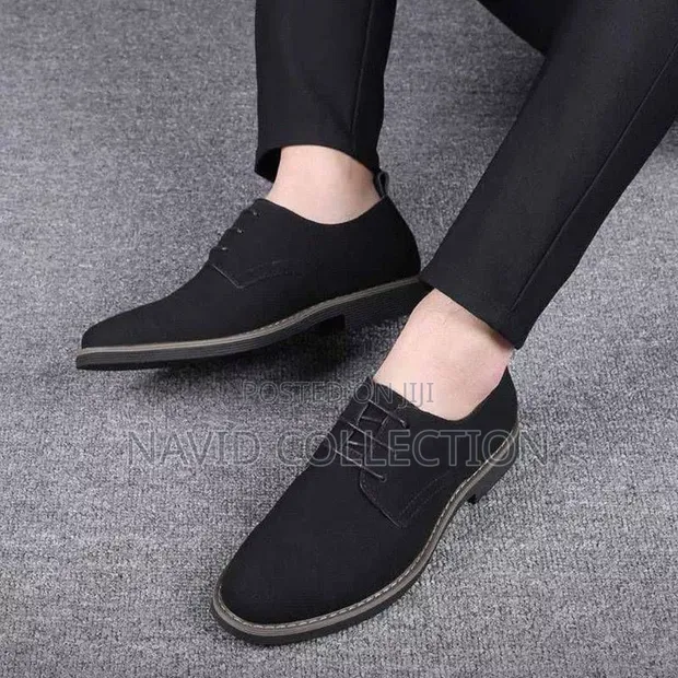 Oxford Men's Suede Shoes - 1