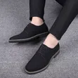Oxford Men's Suede Shoes - 1