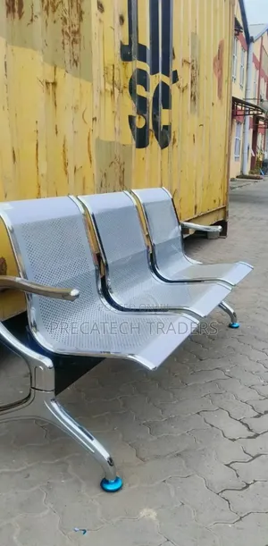 Kiti cha Kusubiri cha Chuma cha Sehemu 3 cha Heavy Duty