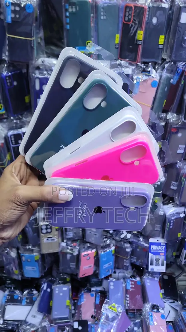 Brand New Silicone Cases for Standard iPhone 16 - 1