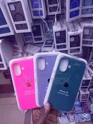 Kesi Mpya za Silicone kwa iPhone 16 Standard