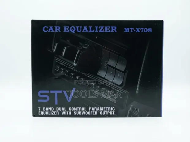 STV MT-X708 7-Band Parametric Car Audio Equalizer - 1