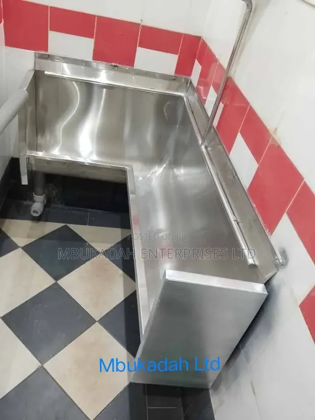 Urinal Trough ya Stainless Steel - 1