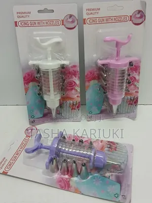 Cake Icing Nozzles Set with Decorating Gun
