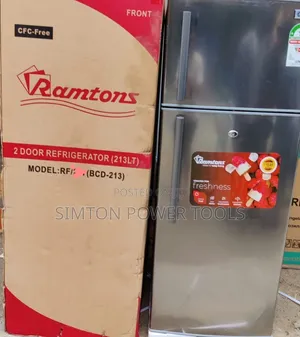 Ramtons 213L 2-Door Direct Cool Refrigerator
