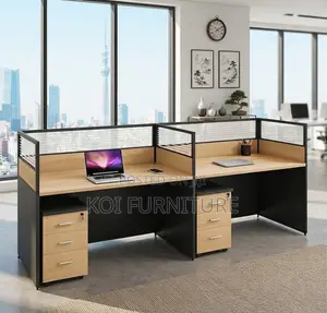 Two-Way Straight Office Workstations
